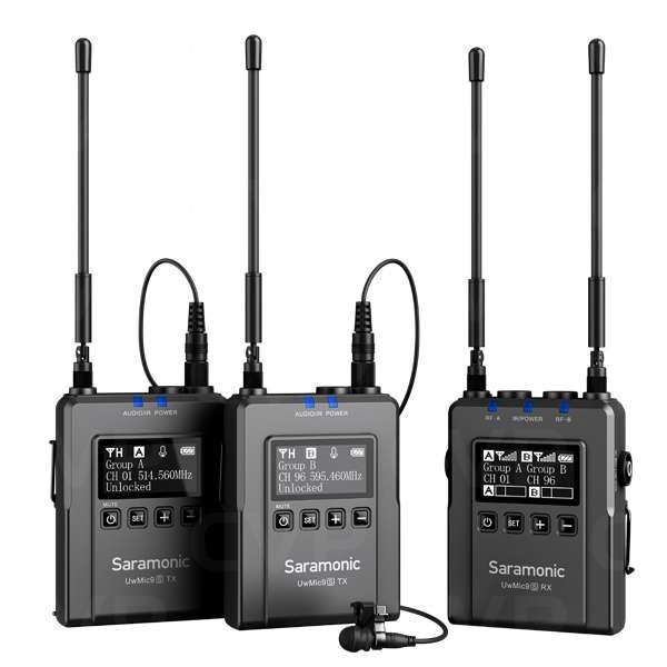 Saramonic UwMic9s-k2 Wireless Microphone System