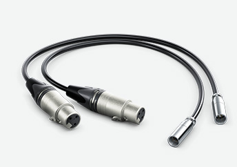 Blackmagic Design Video Assist Mini XLR cables