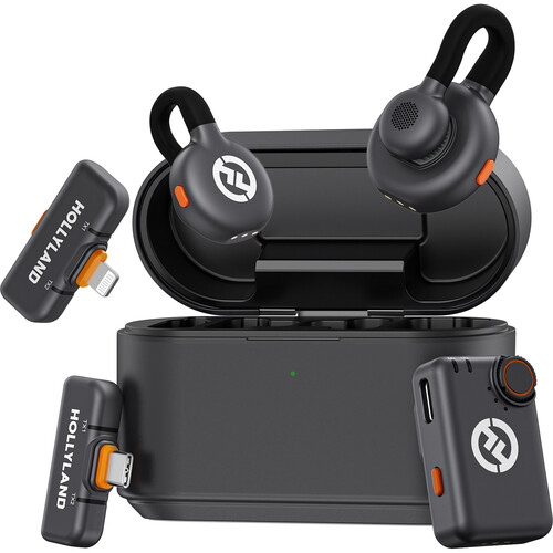 Hollyland HL-Lark M2S Ultimate Combo Wireless Lavalier Microphone