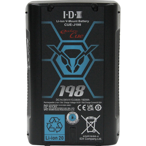 IDX System Technology CUE-J198 V-Mount Battery