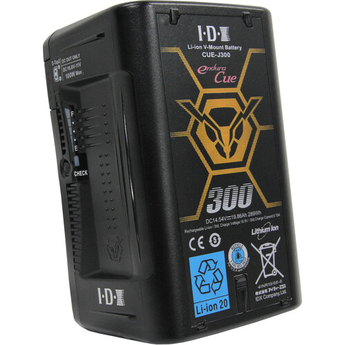 IDX System Technology CUE-J300 V-Mount Battery