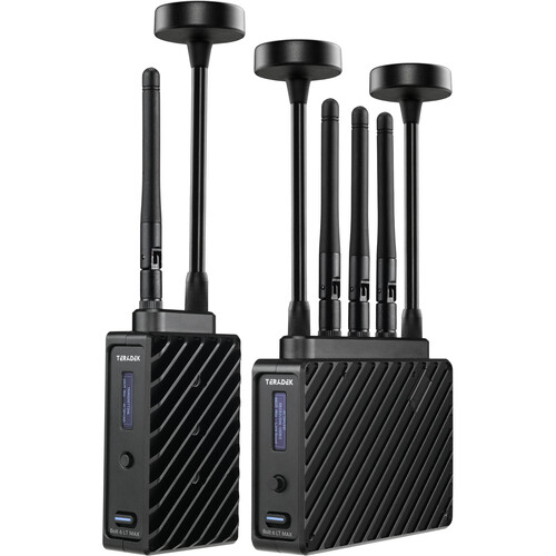 Teradek Bolt 6 LT MAX 10-2280-V 3G-SDI/HDMI Wireless RX/TX Deluxe Kit